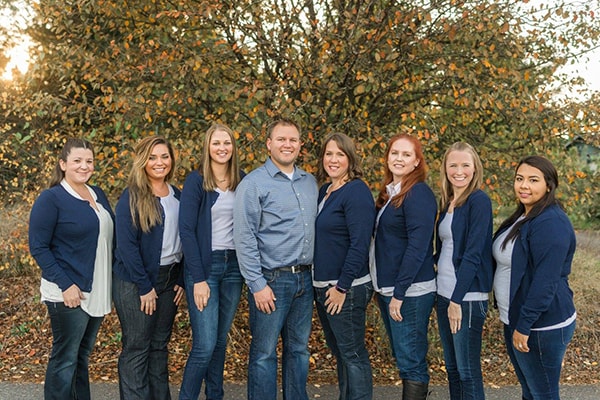 The Morgan Family Dental team - ready for your care. Contact us today!